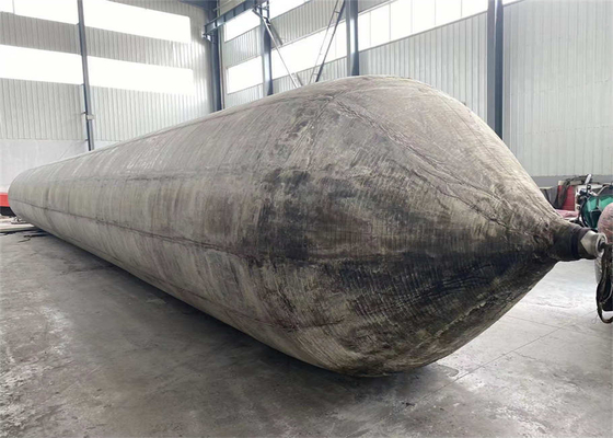 Ship Launching Inflatable Marine Rubber Airbag For Salvage And Floating