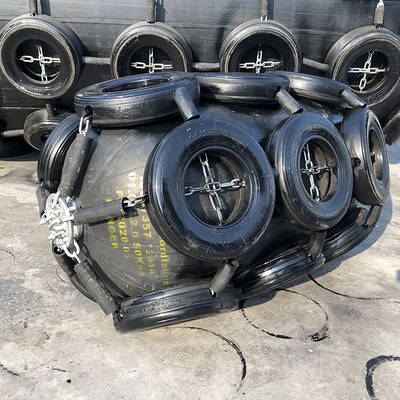 ISO Inspection Standard Black Ship Launching Rubber Airbag For Docking