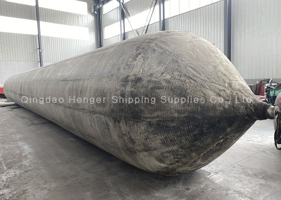 Qualität Heavy-Duty Marine Rubber Airbag with Synthetic Tire Cord Layers for 0.8-3 M Diameter and 4-25 M Length Ship Launching usine
