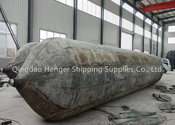 Qualität Marine Rubber Airbag with Sub Zero Temperature Compound for Polar Region Ship Launching in 0.8-3 M Diameter usine