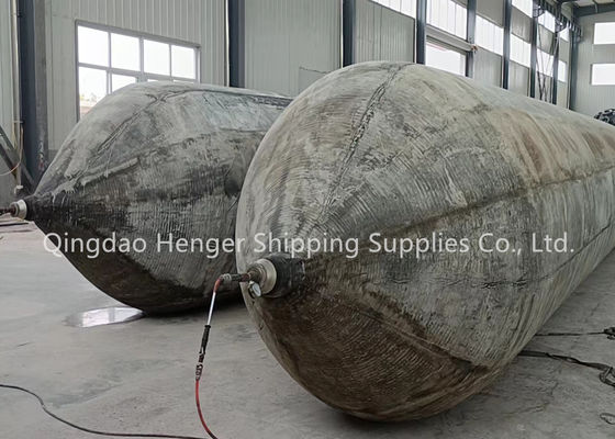 Qualität Marine Rubber Airbag with Anti Static Discharge Valve for Flammable Cargo Areas, 0.8-3 M Diameter and 4-25 M Length usine
