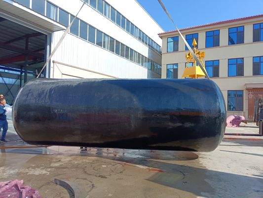 Qualität 2.3*6.2m unsinkbarer Schaum gefüllter Fender mit Kettennetz u. 70kg/M ³ Schaum-Dichte usine