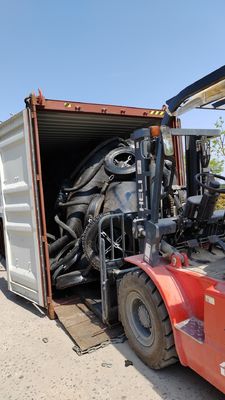 Qualität 3300x6500mm schwimmende pneumatische Yokohama-Fender 50Kpa mit Kettenreifennetz usine