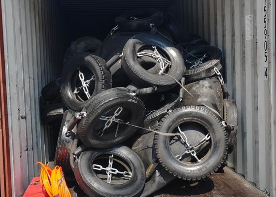 Qualität 4500x9000mm pneumatische Fender 50Kpa für Boots-Hochenergie-Absorptions-schwarze Farbe usine