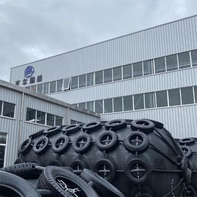 Qualität Zweijährige Gewährleistung Pneumatischer Gummi-Fender 2,5*5,5M für das Anlegen von Schiffen usine