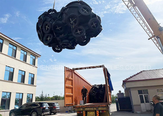Qualität angepasste Schiffs-Pneumatische Gummi-Fendern mit CCS ABS BV LR KR-Zertifikaten usine