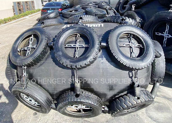 Qualität 3300x6500mm Pneumatischer Gummi-Fender ISO17357 Zertifiziert 80Kpa usine