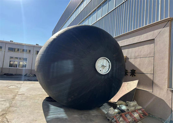 Qualität Hochdruckschwarzer Kautschuk Marine-Fender Einfach zu installieren usine