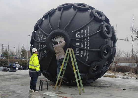 Qualität See-Gummi-Floating-Großgrößen-Dock-Schiff-Pneumatische Fender usine