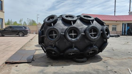 Qualität Korrosions- und Abrasionsbeständige SS-Gummi-Marine-Fender usine