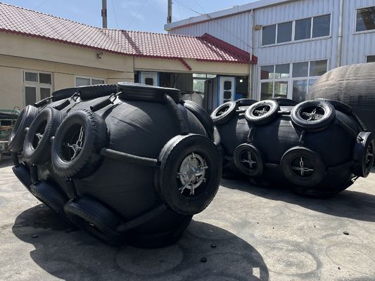 Qualität Schwarz/Grau Druckleistung Zylinder Pneumatischer Gummi-Fender usine