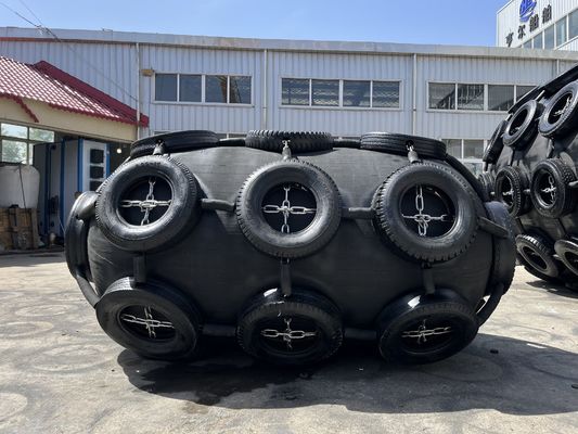 Qualität Schwarz/Grau Druckleistung Zylinder Pneumatischer Gummi-Fender usine