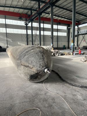 Qualität Glatter, sicherer Schiffsstart-Marine-Airbag mit Nylon-Gummi-Innenmaterial, Länge 5m-24m usine