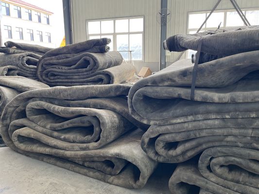 Qualität Glatter, sicherer Schiffsstart-Marine-Airbag mit Nylon-Gummi-Innenmaterial, Länge 5m-24m usine