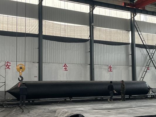 Qualität Inflatable Barge docking airbag pressure range 0.2-0.4Mpa designed to provide safe protection during barge mooring and docking usine