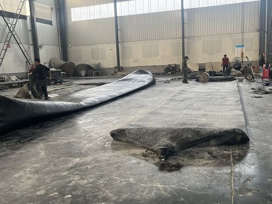 Qualität Kraft Gummi und synthetische Faser Marine Gummi Airbag mit Druckluft aufgeblasen usine