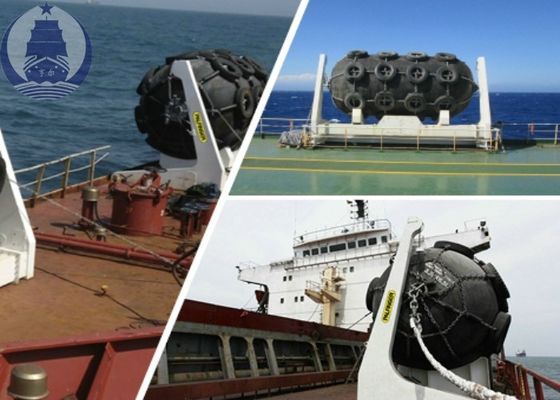 Qualität Zweijährige Garantie-hohe Zuverlässigkeits-aufblasbarer sich hin- und herbewegender Gummipuffer mit Fender-Davit im Verkauf usine