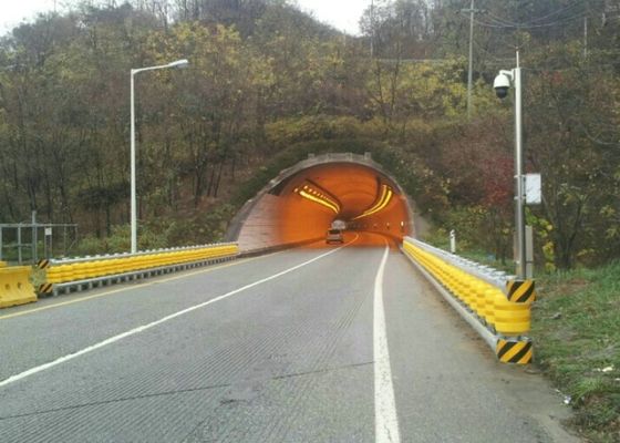 Qualität PU-Schaum/EVA-Verkehrs-Sicherheitsscheibe-Sperren-Straßen-spinnendes Fass fertigten Größe besonders an usine