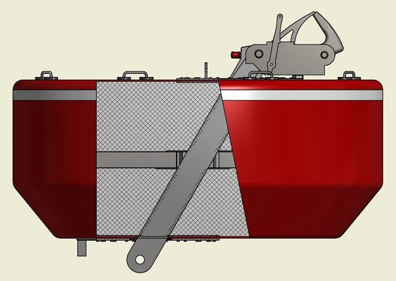 Qualität Offshoregefüllte Bojen anker-Marineliegeplatz-Boje EVA Schaum für das Schiffs-Festmachen usine