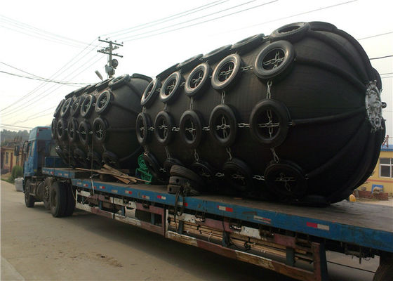 Qualität 4.5*9m sich hin- und herbewegendes Zertifikat des Antikorrosions-pneumatisches Gummipuffer-CCS BV usine