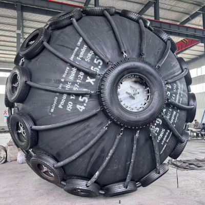 Qualität Anfangsinterner Druck 80 kPa, Maritimes Fender-Netz-Typ, ideal für Stoßdämpfung von Seeschiffen und Sicherheitssysteme an Docks usine
