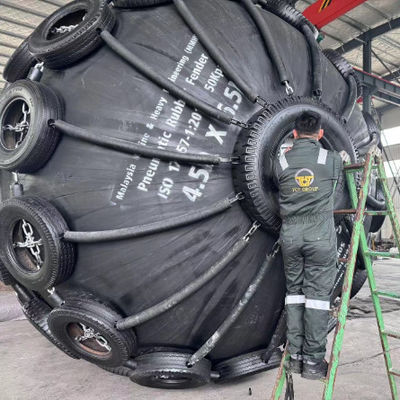 Qualität Hafen Yokohama Pneumatischer Gummi-Fender 0,5 x 1 m usine