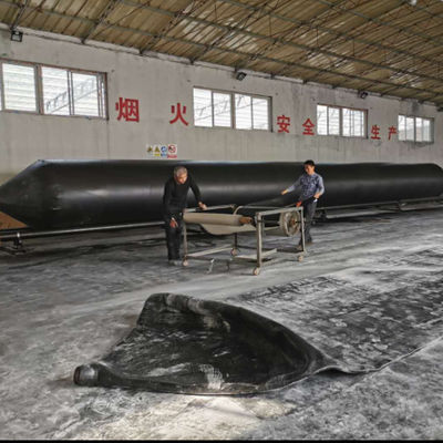 Qualität Schwerlastfähige aufblasbare Lufttüten aus Marine-Gummi für den Transport in Schiffsdocks usine