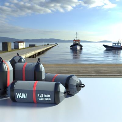 Qualität Kundenspezifischer EVA-Schaum-gefüllter Fender für Hafen- und Offshore-Einsatz usine