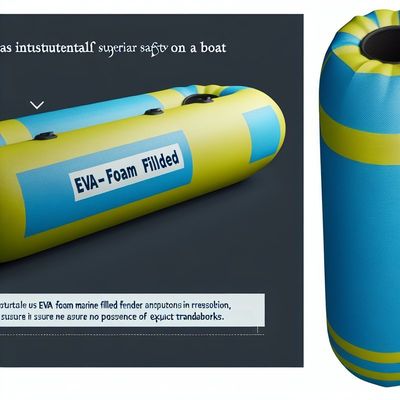 Qualität EVA-Schaum gefüllte Marine-Fender für Hafen- und Offshore-Sicherheit usine