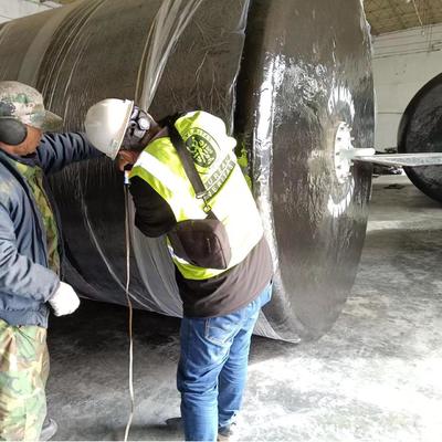 Qualität ISO17357 Approved EVA Foam Filled Fender with Customizable Dimensions and High Energy Absorption for Marine Anti Collision Fabrik