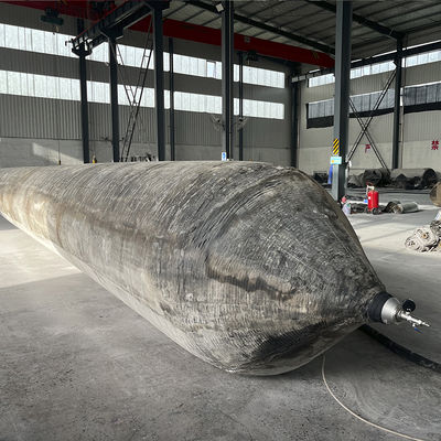 Qualität Marine Rubber Airbag with Aramid Cord Reinforcement for Heavy Ship Launching in 0.8-3 M Diameter and 4-25 M Length Fabrik