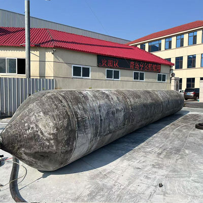 Qualität Marine Rubber Airbag with Integrated Inflation Hose Connection for Quick Air Supply in 0.8-3 M Diameter and 4-25 M Length usine