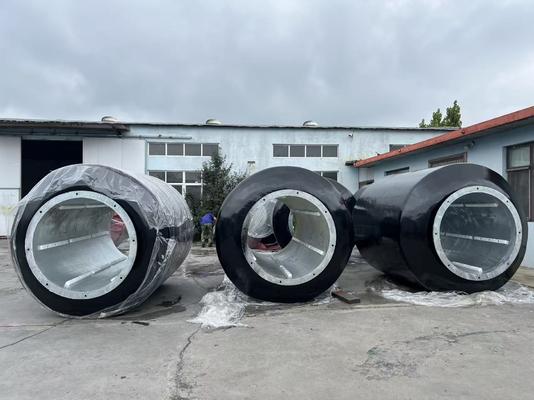 Qualität Zylindrischer, schaumstoffgefüllter Fender mit feuerverzinkten Ketten, Durchmesser 0,5 m - 4,5 m usine