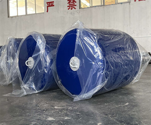 Qualität Custom Manufacturing Foam Filled Fender with ISO17357 Standard and 0.5-4.8m Diameter for Marine Applications usine