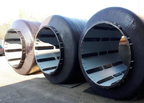 Qualität 4000MM 1110KN Polyurethan EVA Foam Filled Marine Fender usine