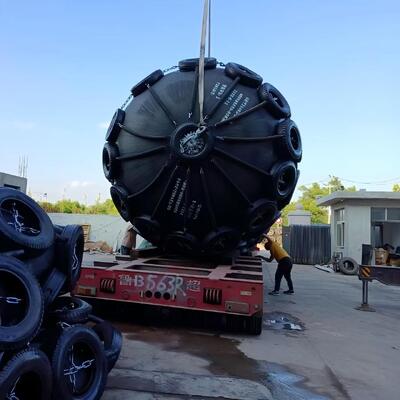Qualität Customized Height Foam Filled Fender Protect Ship Board Production Time 5 to 10 Days Durable Marine Dock Bumper Solution usine