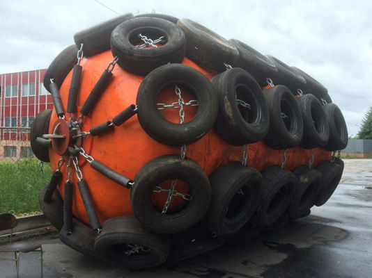 Qualität Low Maintenance Required UV Resistant And Corrosion Resistant Foam Filled Fender with High Energy Absorption Capacity for Marine Floating Fender Fabrik