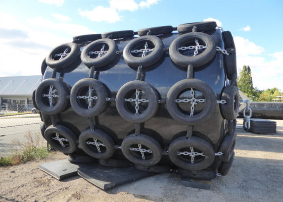 Qualität Low Maintenance Required UV Resistant And Corrosion Resistant Foam Filled Fender with High Energy Absorption Capacity for Marine Floating Fender Fabrik