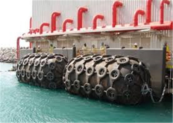 Qualität 1700X3000MM Kettenpneumatischer Gummipuffer reifen-80Kpa usine