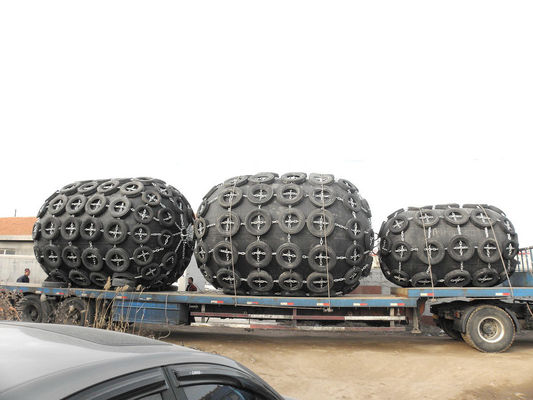 Qualität 50KPa/80Kpa ISO 17357 bescheinigte pneumatische Gummipuffer-Yokohama-Art usine