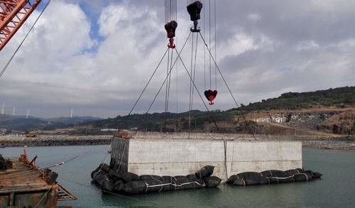 Qualität Aufblasbare Marine Salvage Airbag für versunkene Schiffs-Wiedergewinnungs-sich hin- und herbewegende Hilfe usine