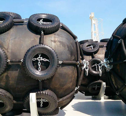 Qualität Unterwasserart pneumatischer Gummipuffer des riemen-50kpa Fender-Yokohamas für das Schiffs-Anlegen usine