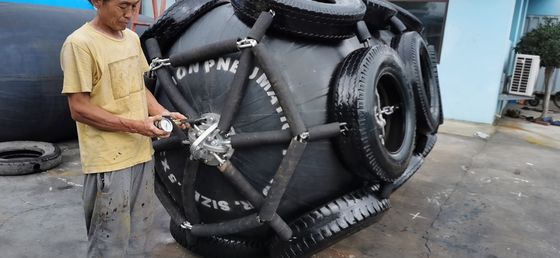 Qualität Yokohama-Art Durchmesser Marine Rubber Fender Marine Pier-Fender-0.5m-3.3m usine