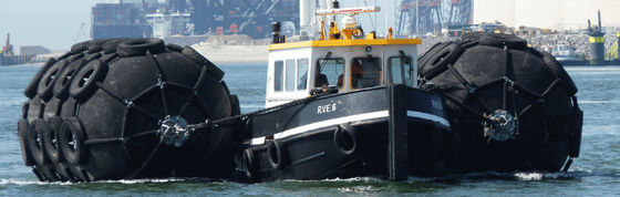 Qualität Seil-Netze, die Art Fender pneumatische Gummipuffer-pneumatische Marine Fenders d schwimmen usine