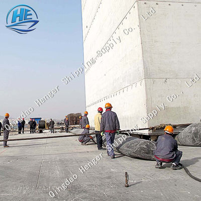 Qualität Gummiairbag D15*L20m Marine Rubber Airbag Boats Ships usine