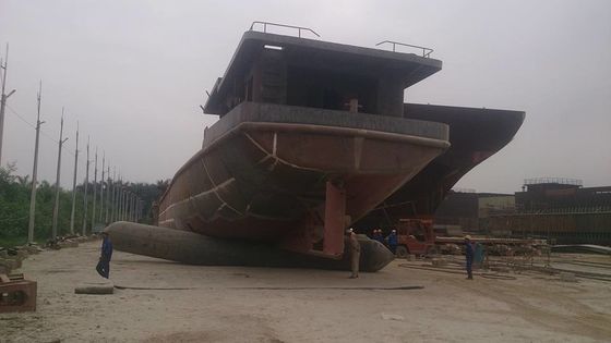 Qualität 250T/M Marine Salvage Airbags Ship Launching und anhebender Airbag usine