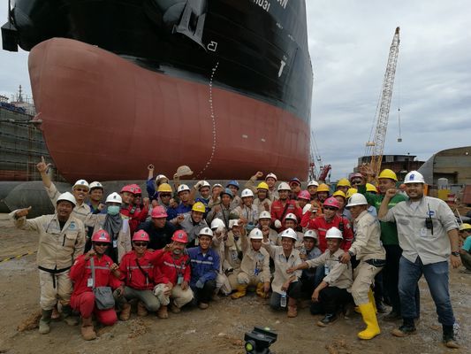 Qualität startendes Airbag-Hochdruckschiff Marine Airbags des Schiffs-18mtr usine