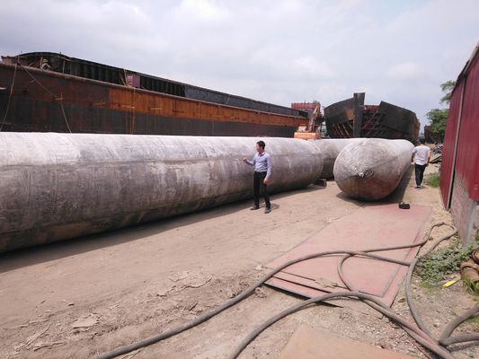 Qualität ISO 14409:2011 Zertifizierte 1800 mm Durchmesser-Airbags für Schiffsstarts mit 6 bis 10 Jahren Lebensdauer für Marineanwendungen usine