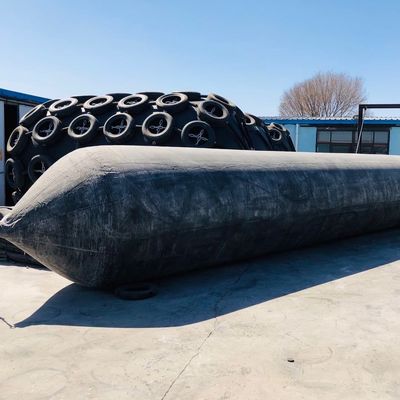 Qualität Kraft Gummi und synthetische Faser Marine Gummi Airbag mit Druckluft aufgeblasen usine