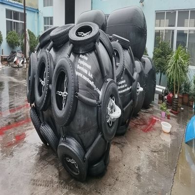 Qualität pneumatisches Fender-Schiffs-kollisionverhindernder pneumatischer Gummipuffer 50kpa Yokohama usine